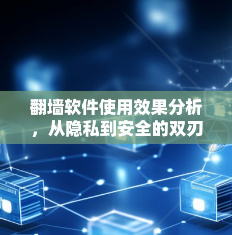 翻墙软件使用效果分析，从隐私到安全的双刃剑