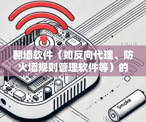 翻墙软件（如反向代理、防火墙规则管理软件等）的配置技巧是确保在特定网络上访问内容和功能的关键。以下是一些常见的配置技巧，帮助您高效地配置翻墙软件