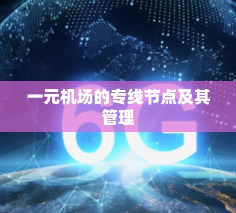 一元机场的专线节点及其管理