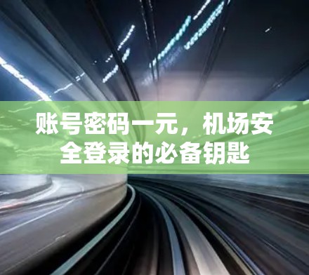 账号密码一元，机场安全登录的必备钥匙