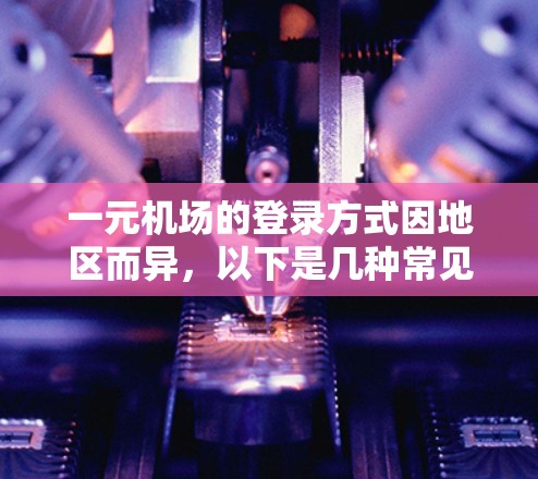 一元机场的登录方式因地区而异，以下是几种常见方法
