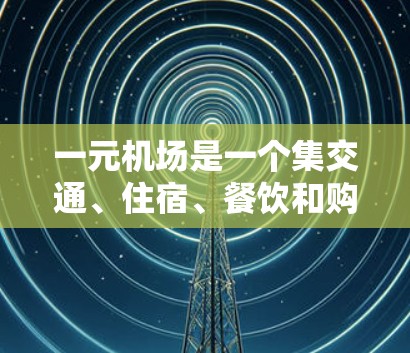 一元机场是一个集交通、住宿、餐饮和购物于一体的综合机场，通常提供以下特色服务