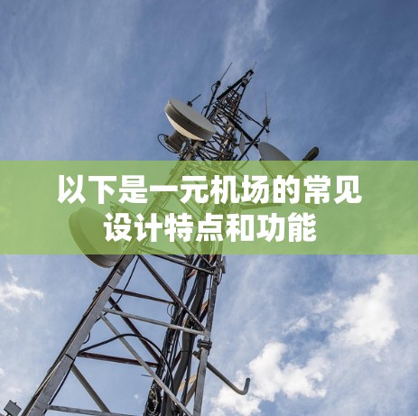 以下是一元机场的常见设计特点和功能