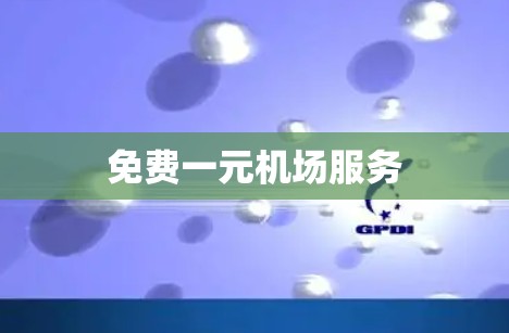 免费一元机场服务