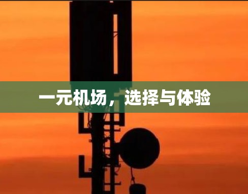 一元机场，选择与体验