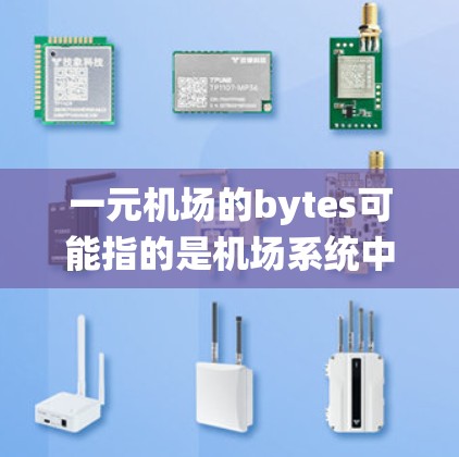 一元机场的bytes可能指的是机场系统中数据传输的单位，通常使用字节（bytes）来表示数据。在机场服务中，数据传输可能涉及乘客的行程信息、航班和目的地，这些信息可能以字节为单位存储和传输