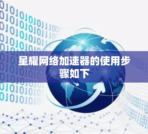 星耀网络加速器的使用步骤如下