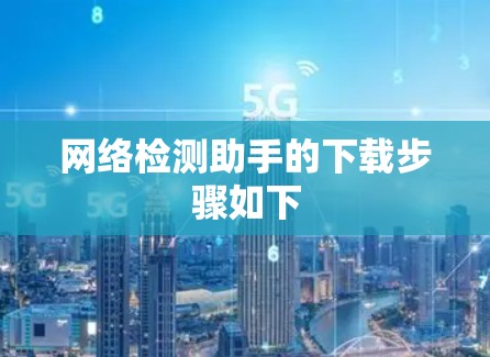 网络检测助手的下载步骤如下