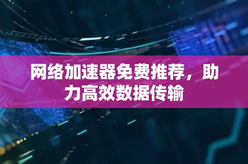 网络加速器免费推荐，助力高效数据传输