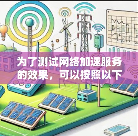 为了测试网络加速服务的效果，可以按照以下步骤进行