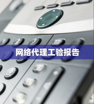 网络代理工验报告