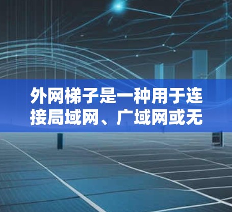 外网梯子是一种用于连接局域网、广域网或无线网络的工具。选择合适的外网梯子可以帮助你更好地配置网络，满足你的需求。以下是一些推荐的外网梯子类型及其特点
