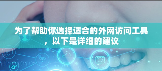 为了帮助你选择适合的外网访问工具，以下是详细的建议