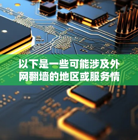 以下是一些可能涉及外网翻墙的地区或服务情况