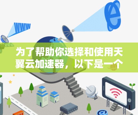 为了帮助你选择和使用天翼云加速器，以下是一个结构化的指南，涵盖从了解产品到实际应用的各个方面