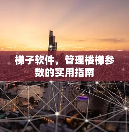 梯子软件，管理楼梯参数的实用指南